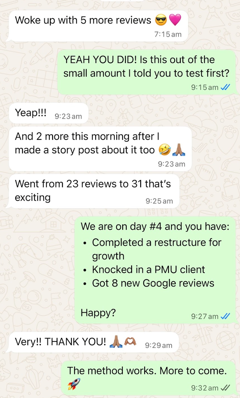 Student testimonial 0-3